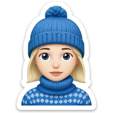 Winter Beanie Pe sticker