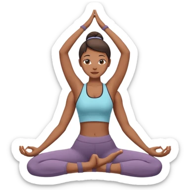 Yoga sticker