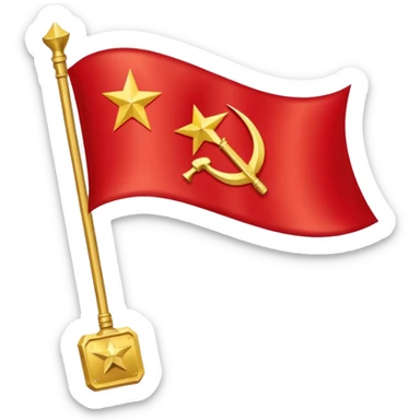 Kazakhstan ussr flag the flag? sticker