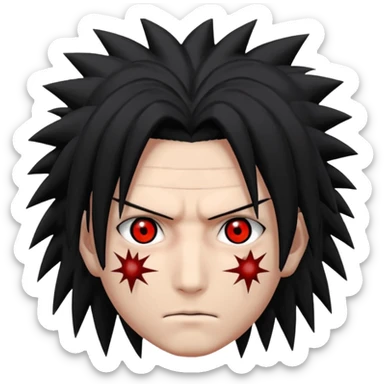 Sharingan madara sticker