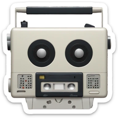Talkboy - cassette recorder from the movie "Home Alone" sticker