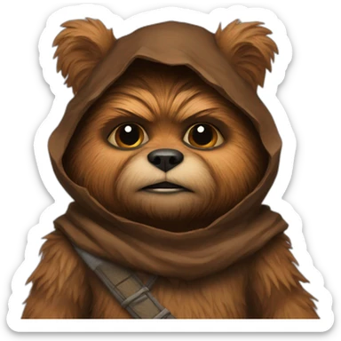 ewok sticker