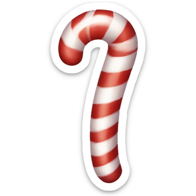 candy cane sticker