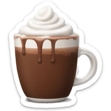 Hot chocolate  sticker