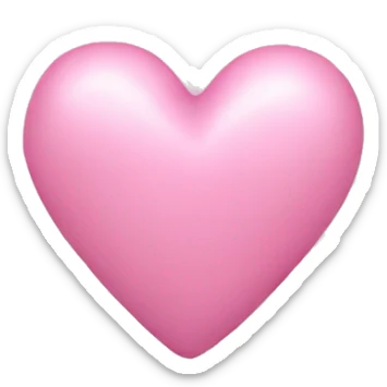 Can you make a light pink heart  sticker