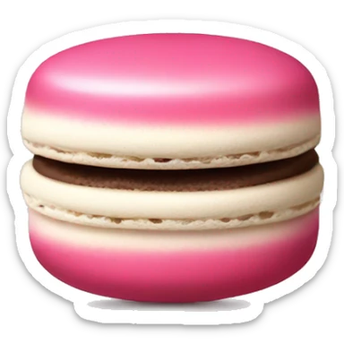 Cute macaroon sticker