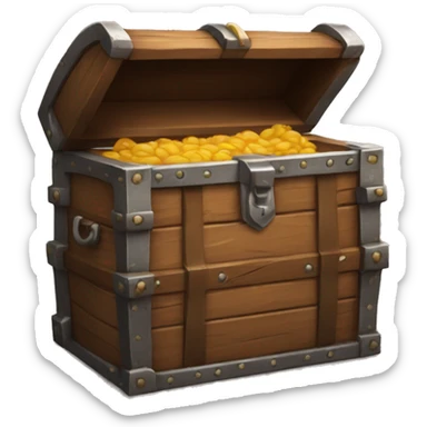 a sturdy and well-crafted chest sticker