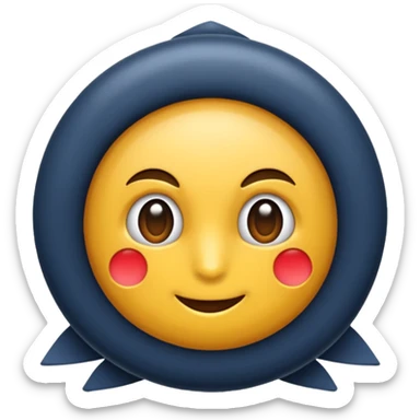 Potrzebuje emotki gołębia granatowego z połyskującą szyją sticker