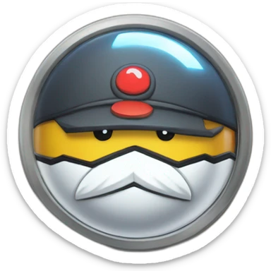 pokemon professor oak anime global trade station badge pokeball sticker