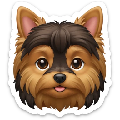 yorkie  sticker