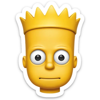bart simpson sticker