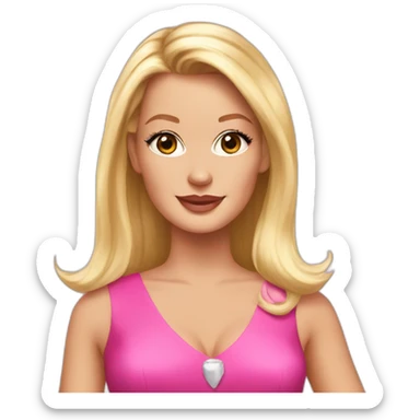 elle woods sticker
