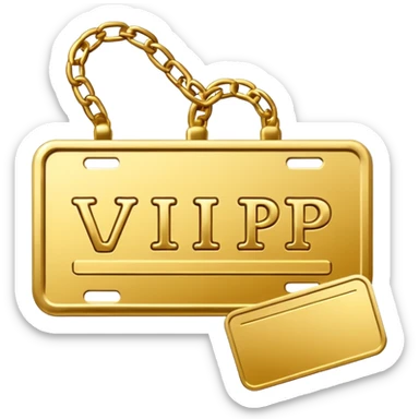 VIP Pass sticker