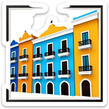 colombia cartagena sticker