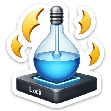 The only words it need is "Logic Raid" sticker