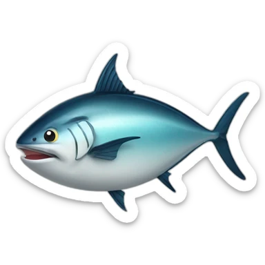 Happy Tuna fish sticker