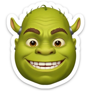 shrek sticker