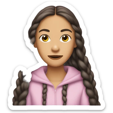 olivia rodrigo wearing a hag sticker