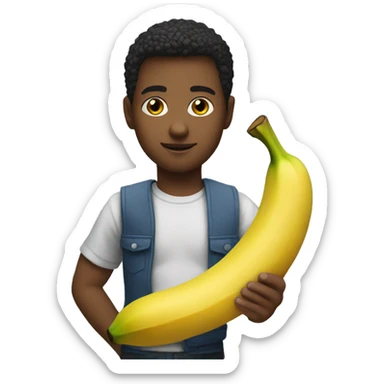 My youth with a banana  sticker