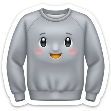 Sweatshirt sticker