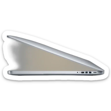 macbook pro side profile sticker