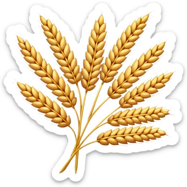 wheat and high fiber sticker