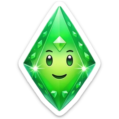 plumbob with sparkles sticker