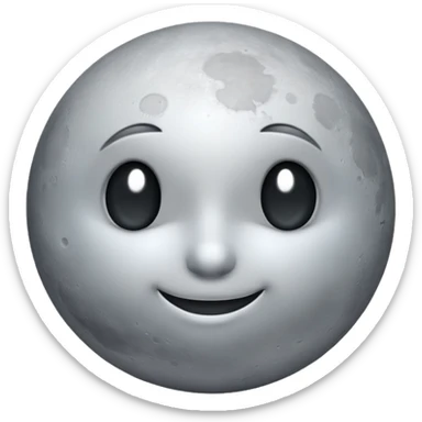 moon sticker