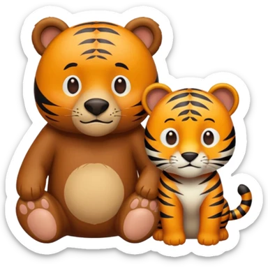 🐻🐯 sticker