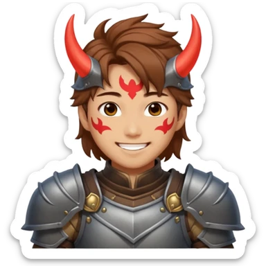 jinu from kpop demon hunters sticker