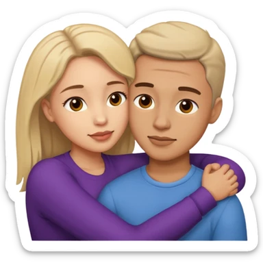 Couple during sex sticker