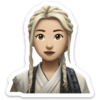 Ghost Of Tsushima Yuna sticker