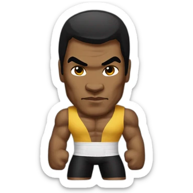 Mike-Tyson-vs-Bruce-Lee sticker