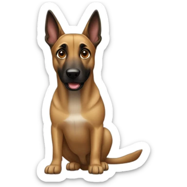 Dog malinois sticker