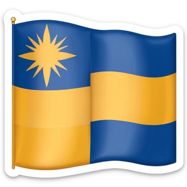 Flag of Folsom, California, US sticker