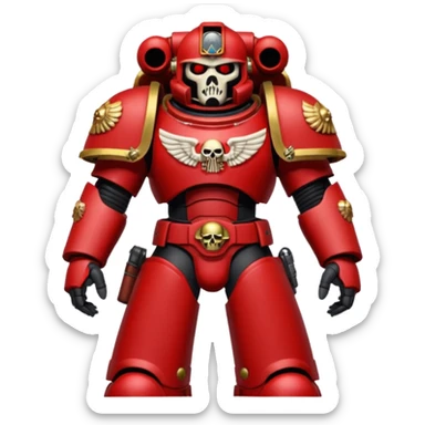 W40k blood angels sticker