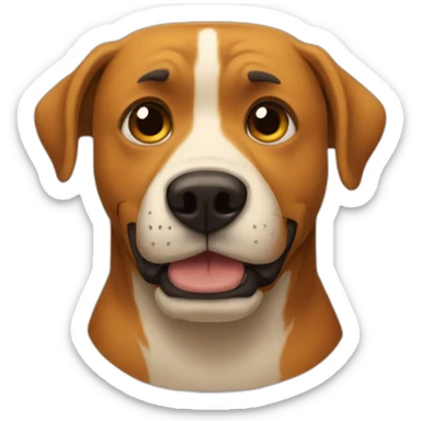 this is fine dog sticker