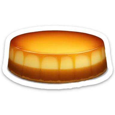 Flan  sticker