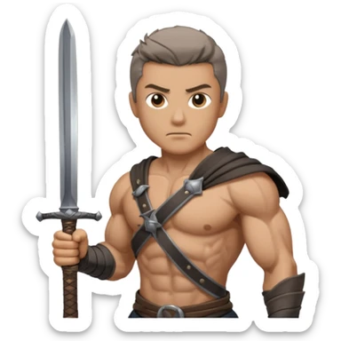 Swordsman sticker