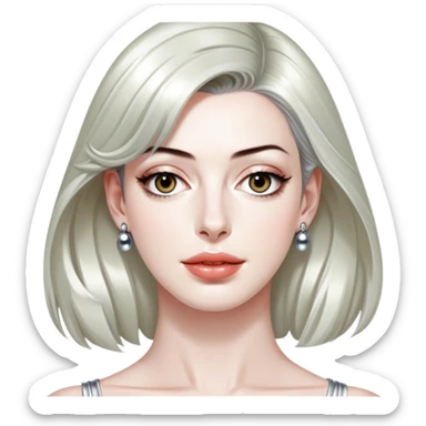 anne hathway style hajime sorayama sticker