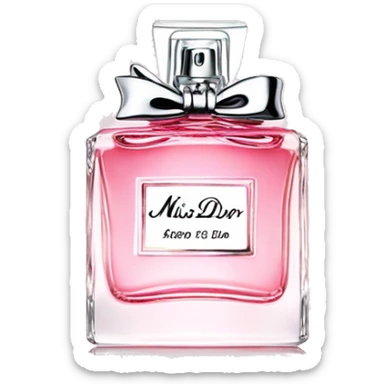 Miss Dior perfume sticker