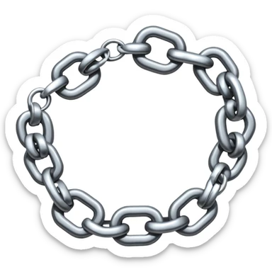 broken chain sticker