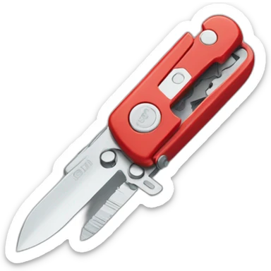 open swiss army knife sticker