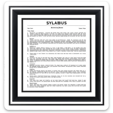 american syllabus sticker