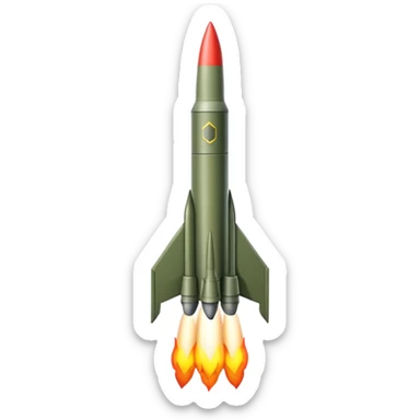 army missile sticker