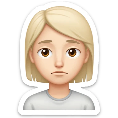 Someone who’s tired  sticker