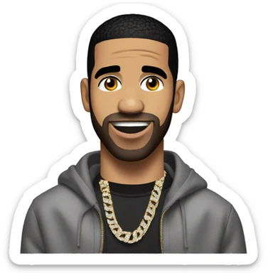 Hot line bling drake meme sticker