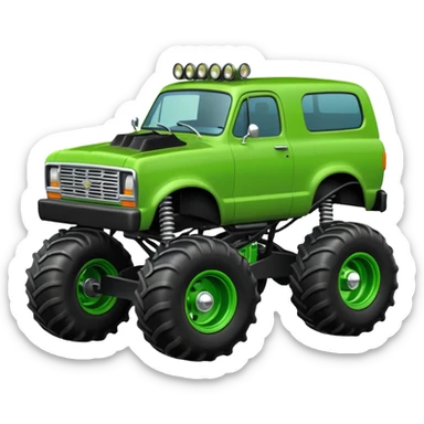 Grave Digger best view  sticker