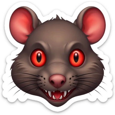 create a monster rat sticker