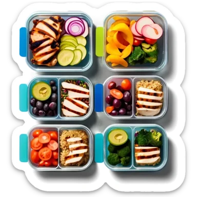 Beeanka meal prep sticker